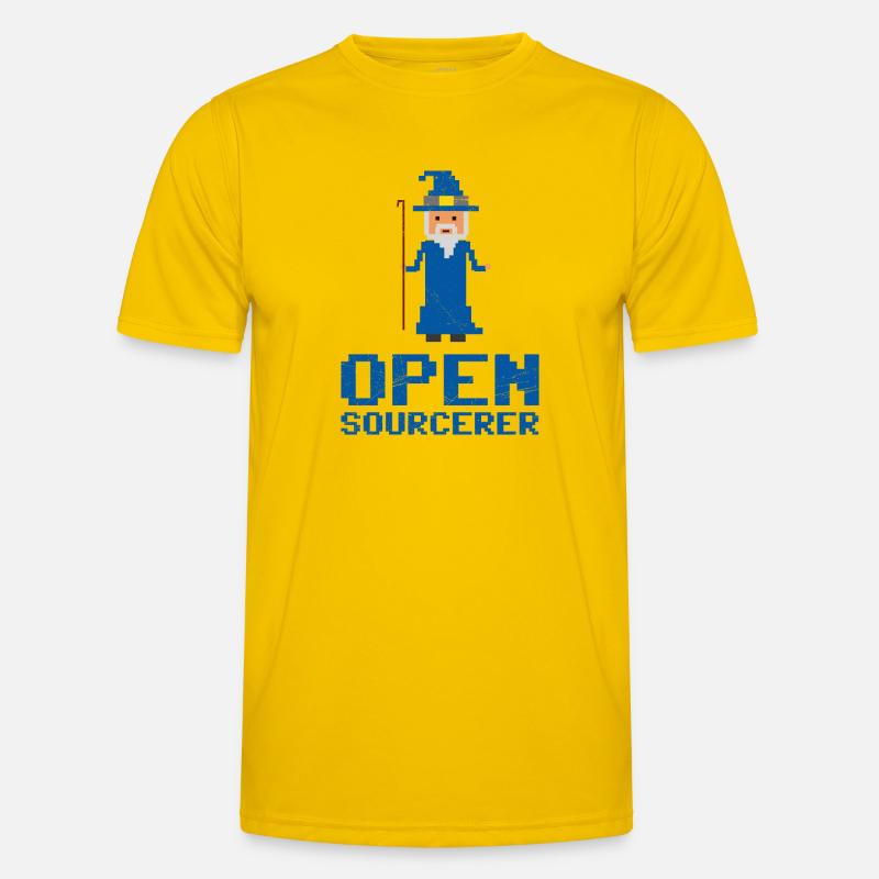 Developer Open Sourcerer Funny gift idea Men's Functional T-Shirt