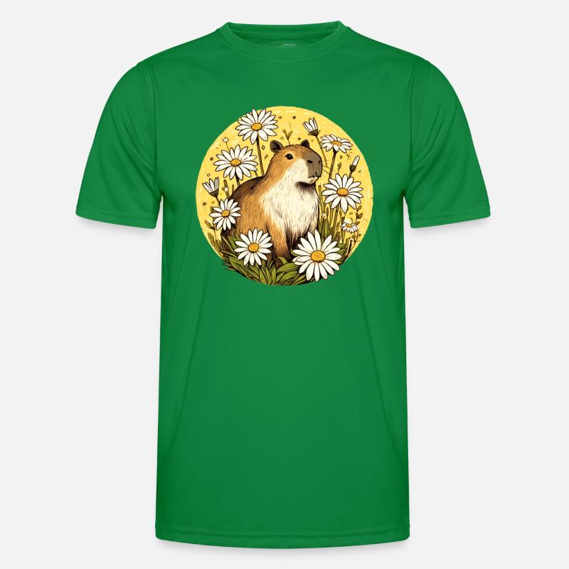 Capybara Männer Funktions-T-Shirt