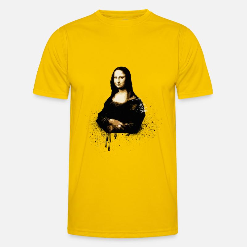 Mona Lisa yeah! Men's Functional T-Shirt