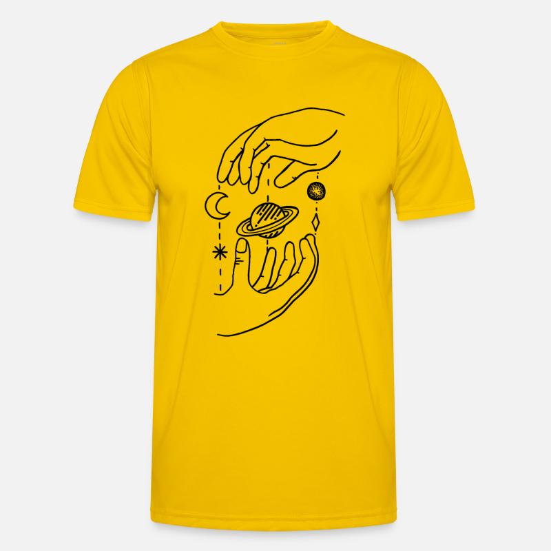 Mains de planète T-shirt sport Homme