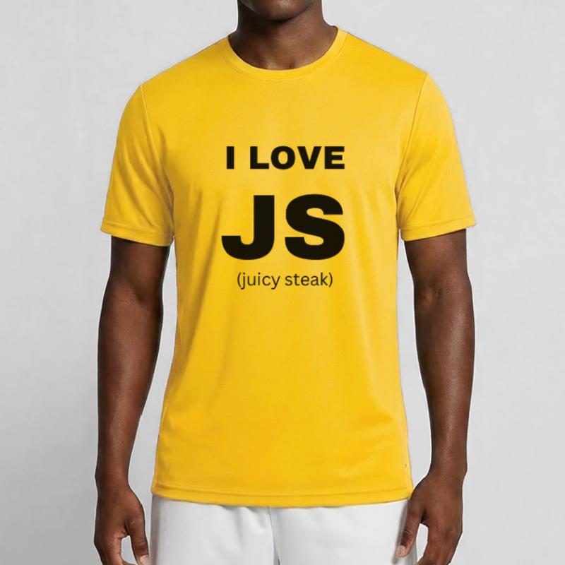 JavaScript web developer funny programming Men's Functional T-Shirt