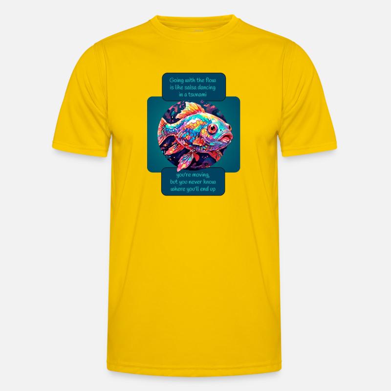 Going Forward Fish Men's Functional T-Shirt