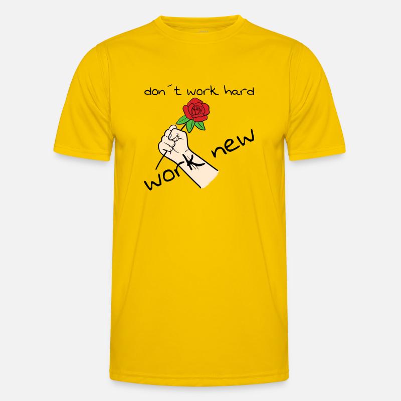 Work New Männer Funktions-T-Shirt