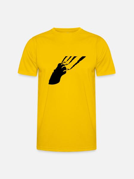 claw - Men's Functional T-Shirt - egg yellow