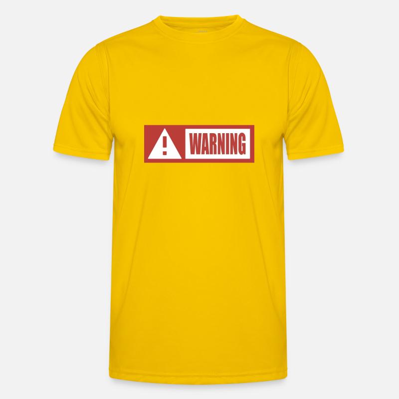 Gefahr Männer Funktions-T-Shirt