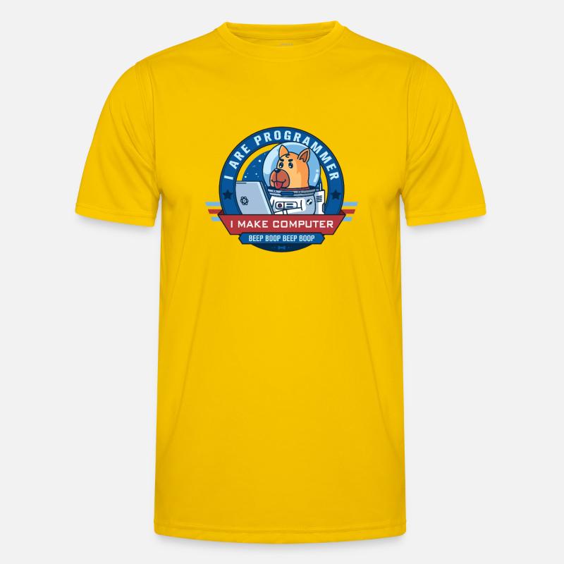 Ich bin Programmierer Männer Funktions-T-Shirt