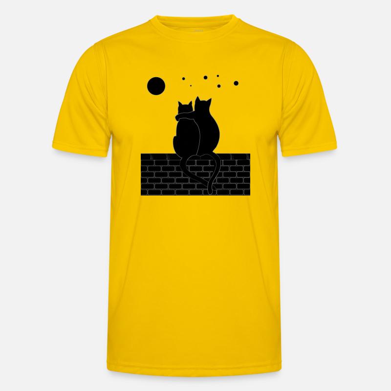 Chat et Chat T-shirt sport Homme