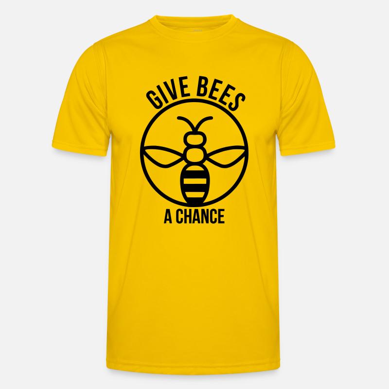 Save the bees Men's Functional T-Shirt