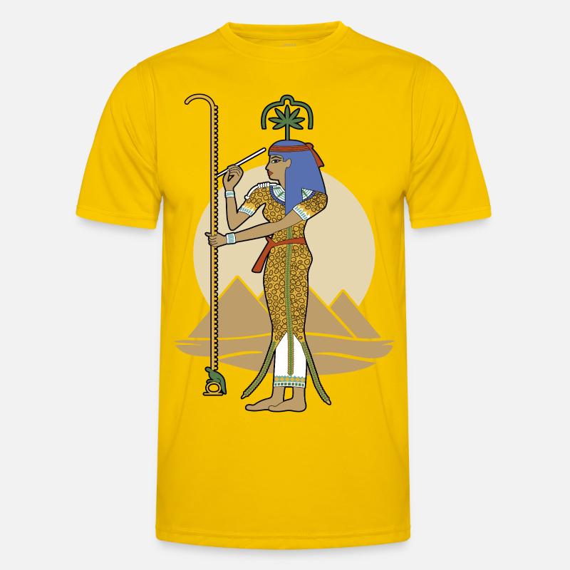 SESHAT Dame der Bücher Männer Funktions-T-Shirt