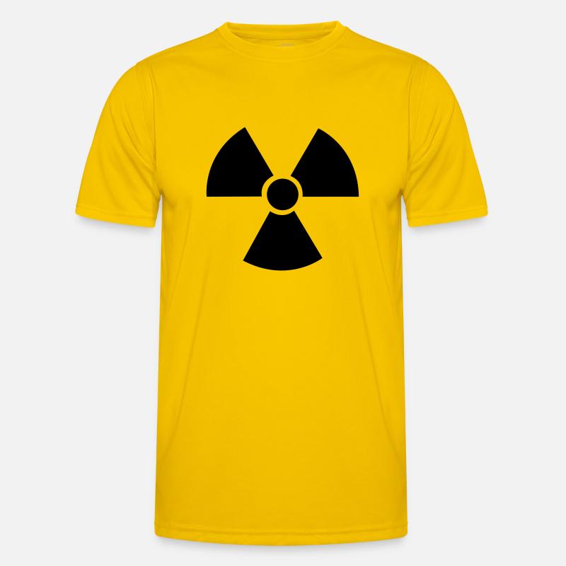 Atom Zeichen Männer Funktions-T-Shirt