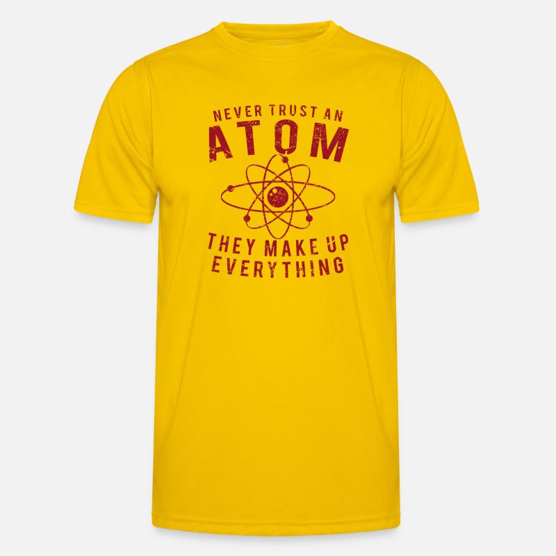 Atom Männer Funktions-T-Shirt