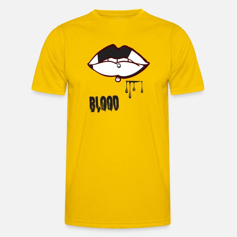 piercing & sang T-shirt sport Homme