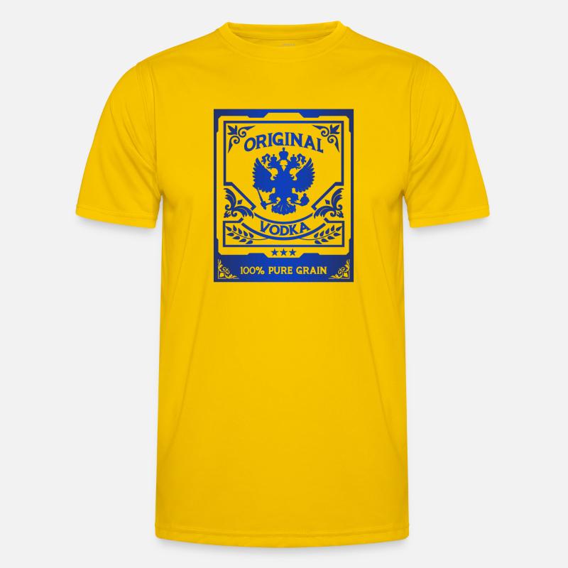 Vodka russe T-shirt sport Homme