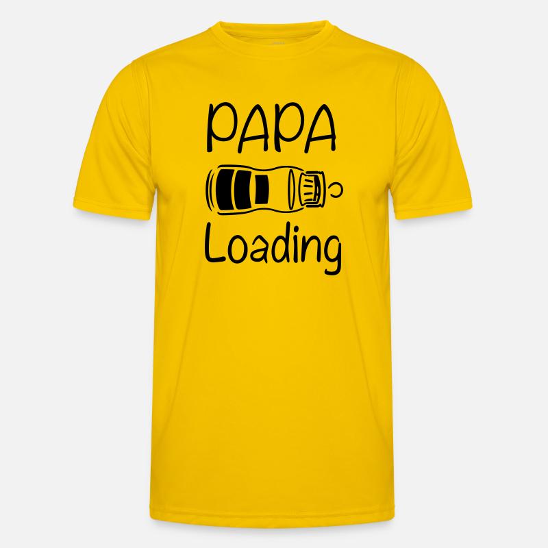 papa loading Men's Functional T-Shirt