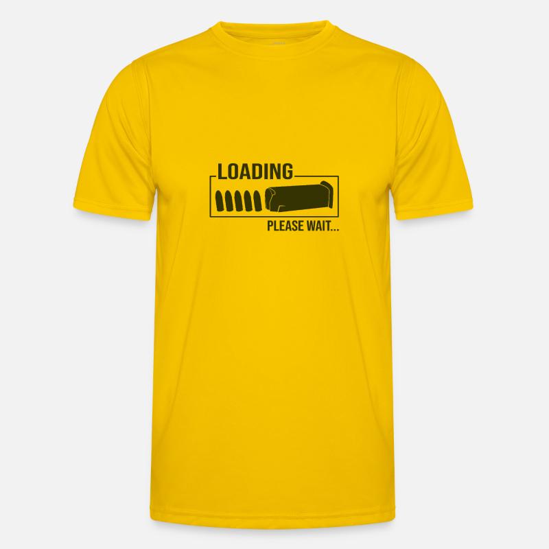 Loading Bullet Please Wait Men's Functional T-Shirt