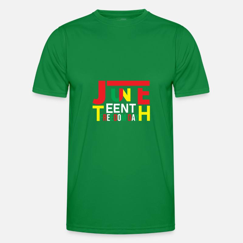 Juneteenth Black History Day Pride Gift Men's Functional T-Shirt