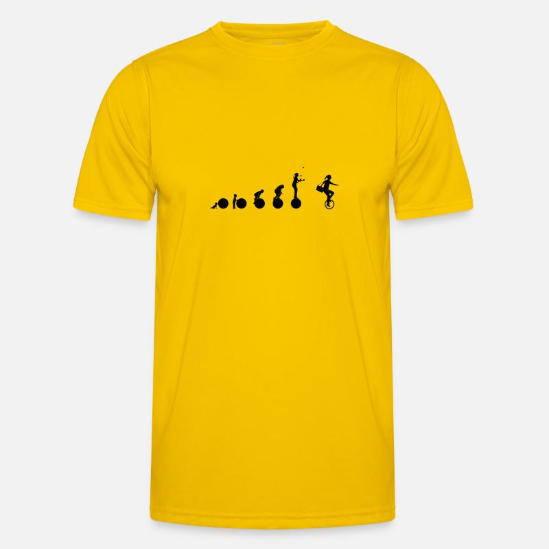circus evolution W - Men's Functional T-Shirt - egg yellow