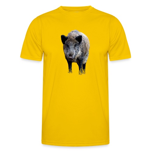 Wildschwein - Männer Funktions-T-Shirt