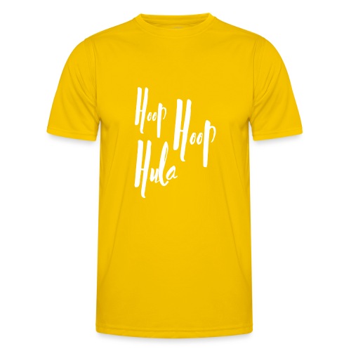 Hoop Hoop Hula - Männer Funktions-T-Shirt