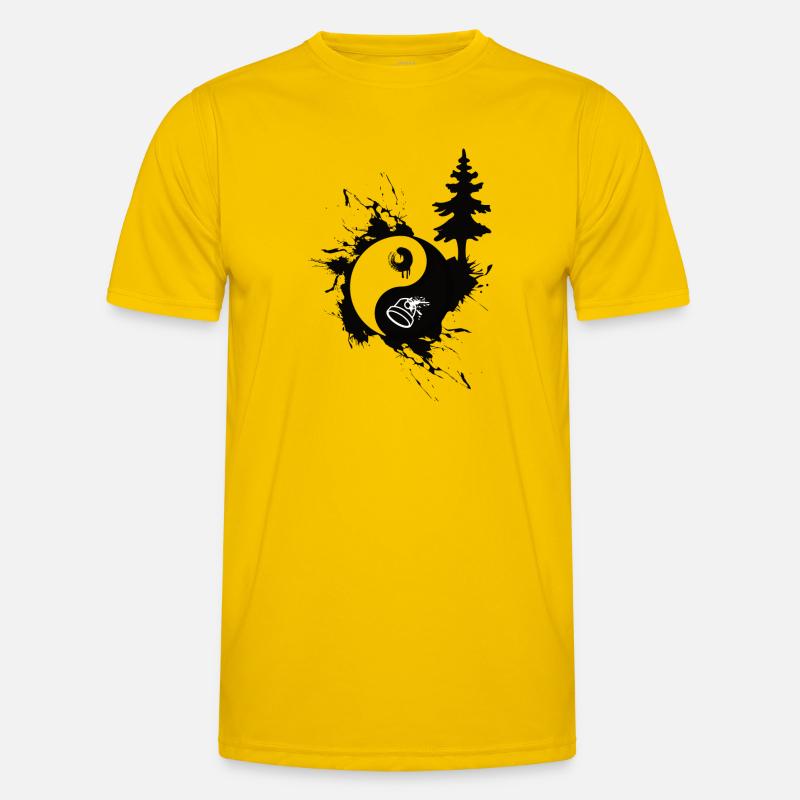 Graffiti Yang Männer Funktions-T-Shirt