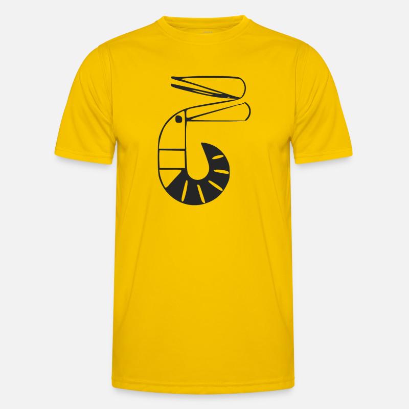 Stylized shrimp Men's Functional T-Shirt
