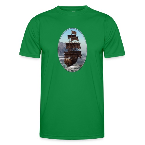 Pirate Ship - Männer Funktions-T-Shirt