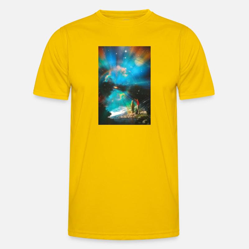 A Curious Sight Men's Functional T-Shirt