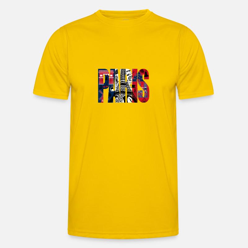 PARIS Men's Functional T-Shirt