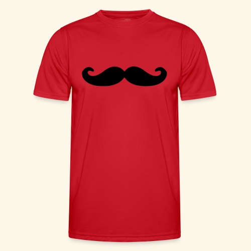 Loco Moustache - Functioneel T-shirt voor mannen