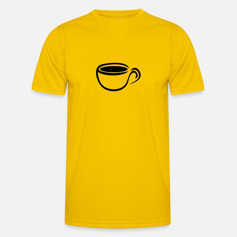Coffee Cup Coffee Coffee 1c Men's Functional T-Shirt