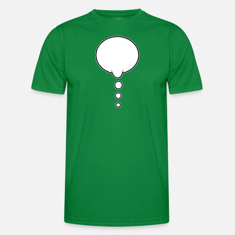 Thought Bubble Design Men's Functional T-Shirt
