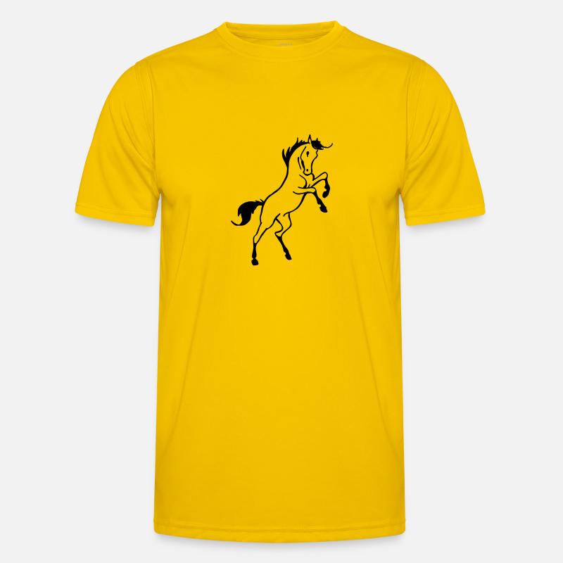 Cheval cabré T-shirt sport Homme