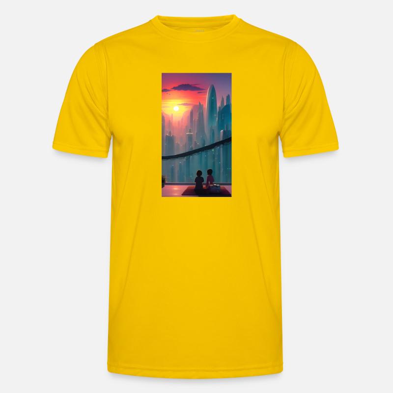 Cosmic reflection Men's Functional T-Shirt