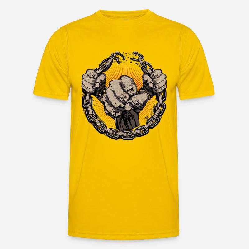 Kampf Männer Funktions-T-Shirt