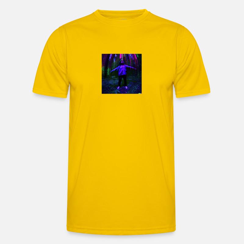 Deep Forest Männer Funktions-T-Shirt