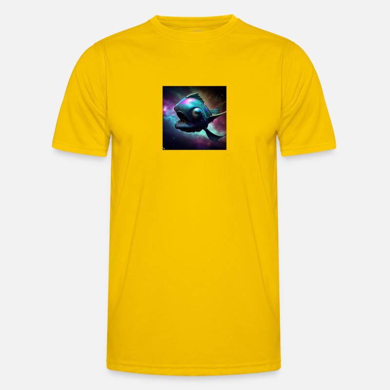 Spacefishartwork by Bruederchen Männer Funktions-T-Shirt