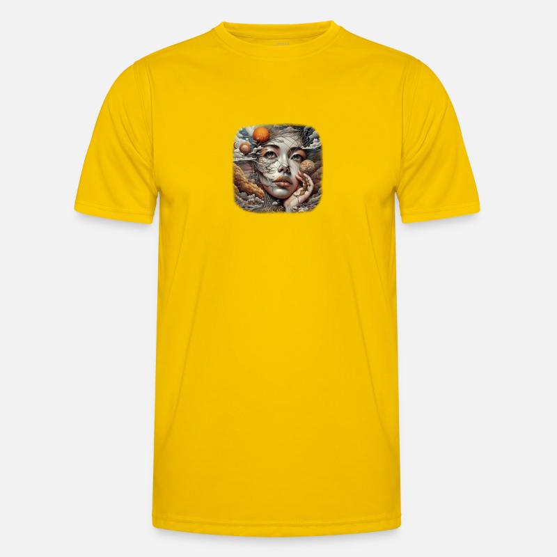 Devine Goddess Männer Funktions-T-Shirt