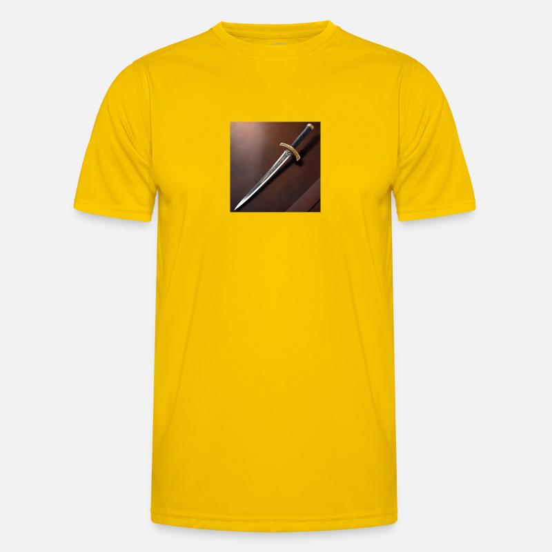 Conception d’affiche Sabre Samouraï T-shirt sport Homme