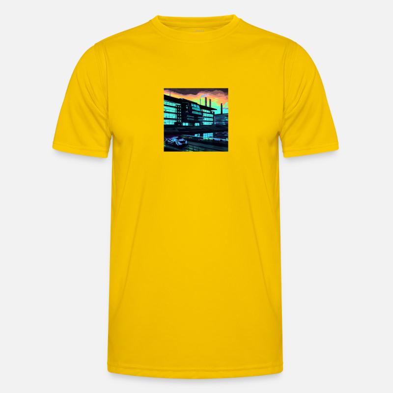 Thème Stuttgart-2 T-shirt sport Homme