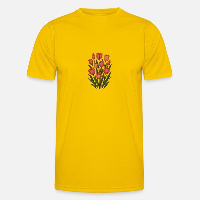 Tulips Men's Functional T-Shirt