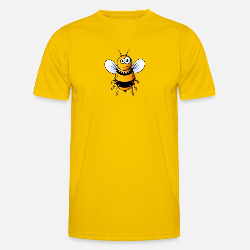 Comic Bee Men's Functional T-Shirt