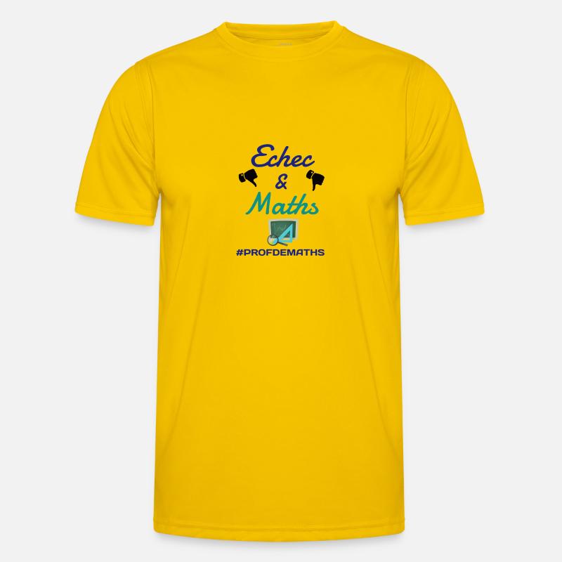 Idée cadeau prof de maths T-shirt sport Homme