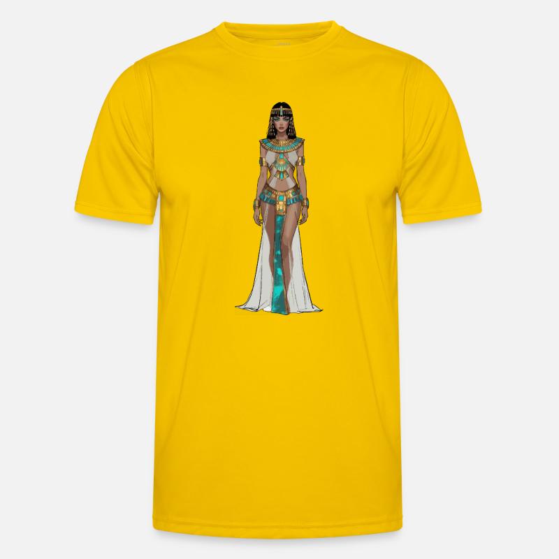 Cleopatra Cosplay - Men's Functional T-Shirt - egg yellow