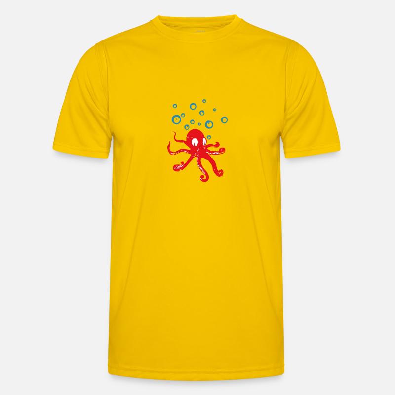 Octopus Männer Funktions-T-Shirt