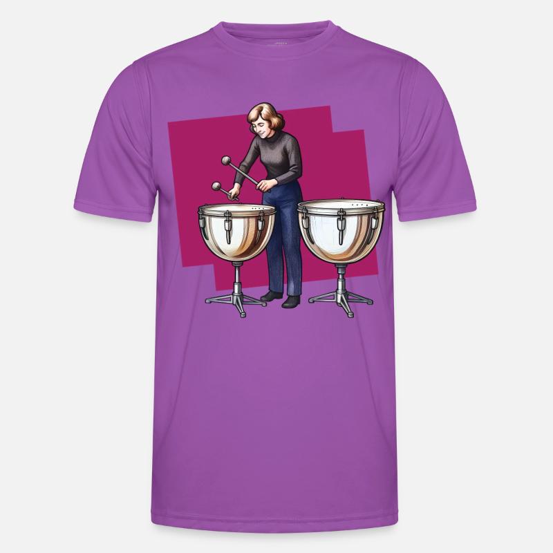 SCHLAGZEUGER #2 – Klang & Bild Männer Funktions-T-Shirt