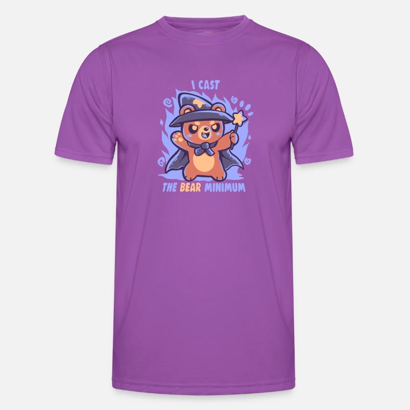 Der Bären-Minimum-Zauber Männer Funktions-T-Shirt