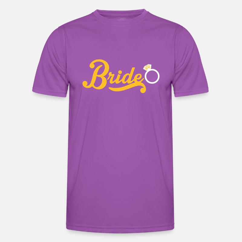 Bride Men's Functional T-Shirt