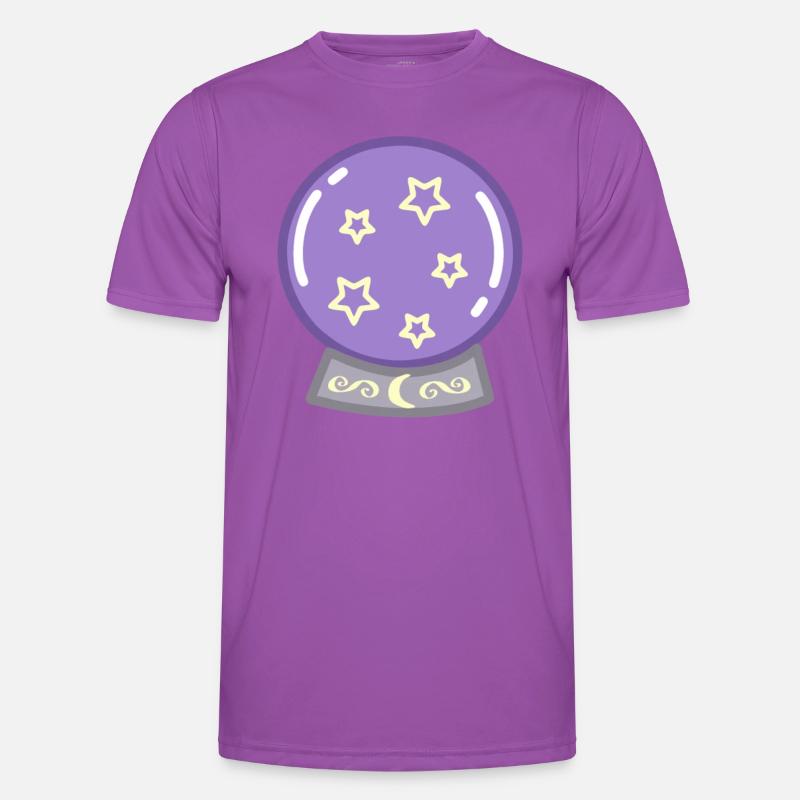 Prédire l’avenir dans une boule de cristal T-shirt sport Homme