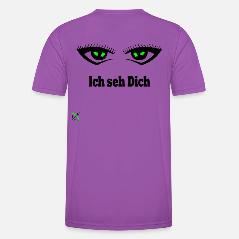 Seh Dich Männer Funktions-T-Shirt