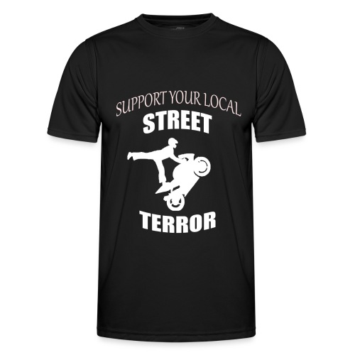 Streetterror Support - Miesten tekninen t-paita